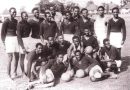 L’équipe de football du Nigeria joue pieds nus lors d’une tournée au Royaume-Uni en 1949